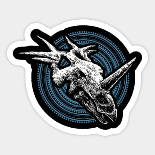 Styracosaurus Skull Sticker